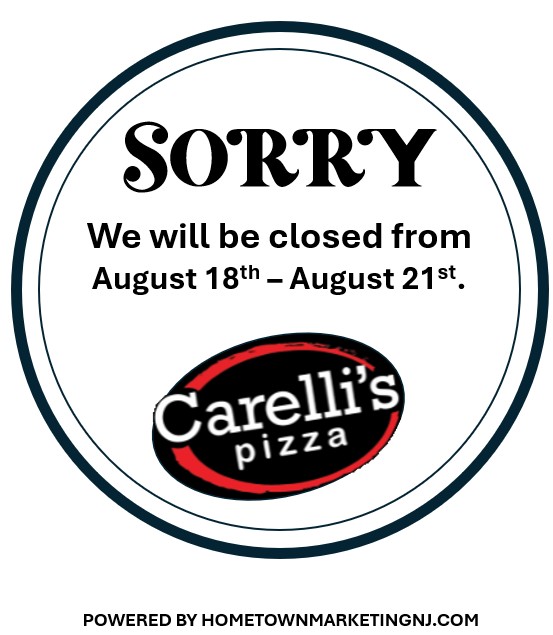 carellis closed sign 